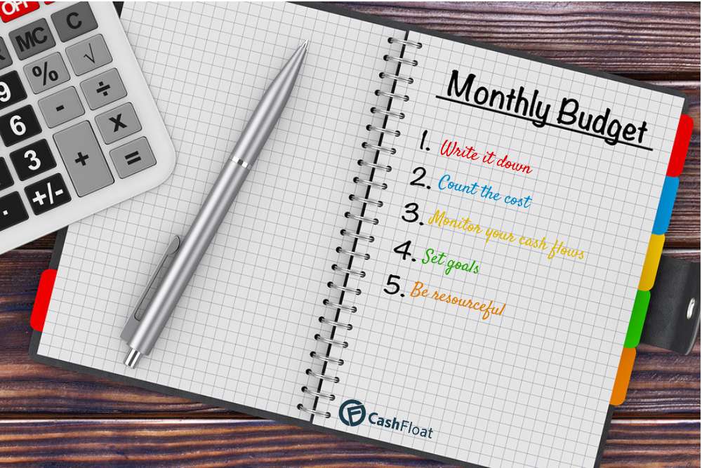 budgeting tips for low income earners from Cashfloat