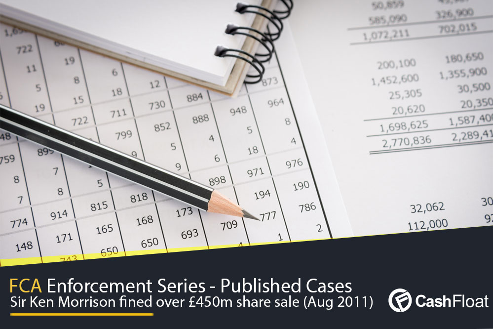 Sir Ken Morrison fines by the FCA- cashfloat