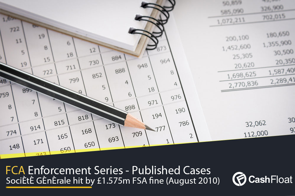 Societe Generale fined. Cashfloat
