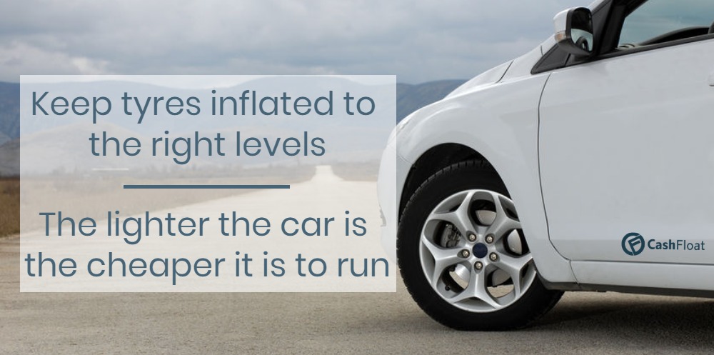 Save money on car costs by keeping the tyres inflated to the right levels - Cashfloat