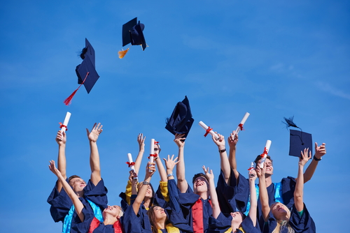 Graduating with help from a student loan