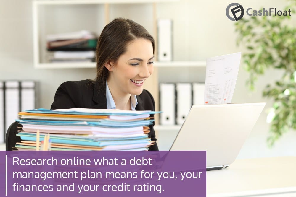 Research how debtr management affects your credit score online - cashfloat