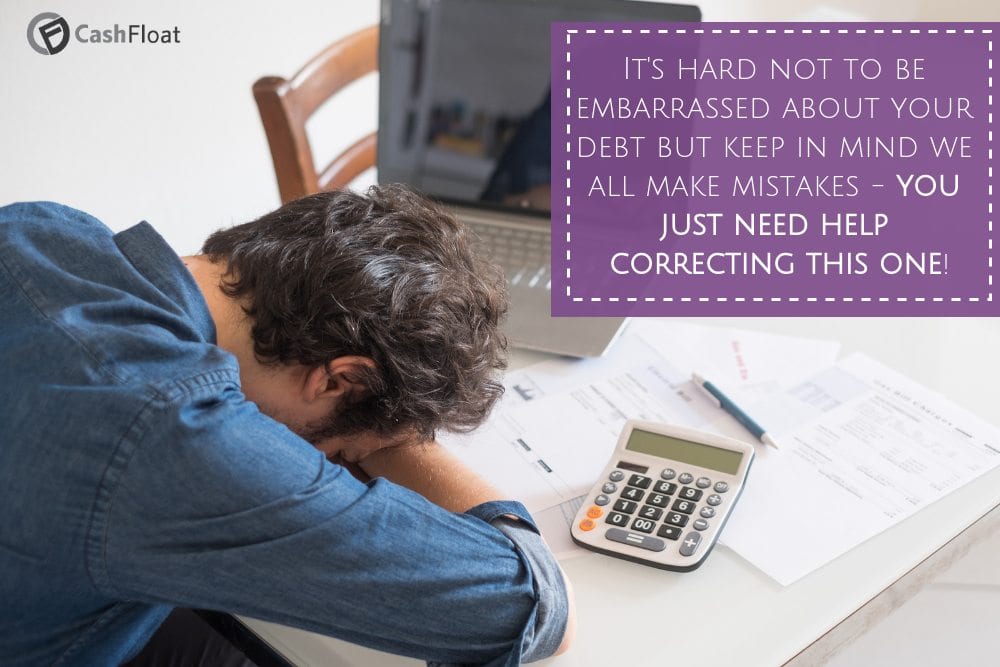 Don't be embarassed to seek debt help - Cashfloat