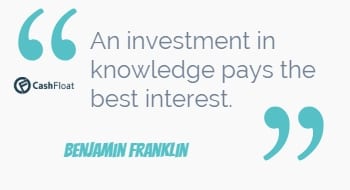 An investment in knowledge pays the best interest - Benjamin Franklin