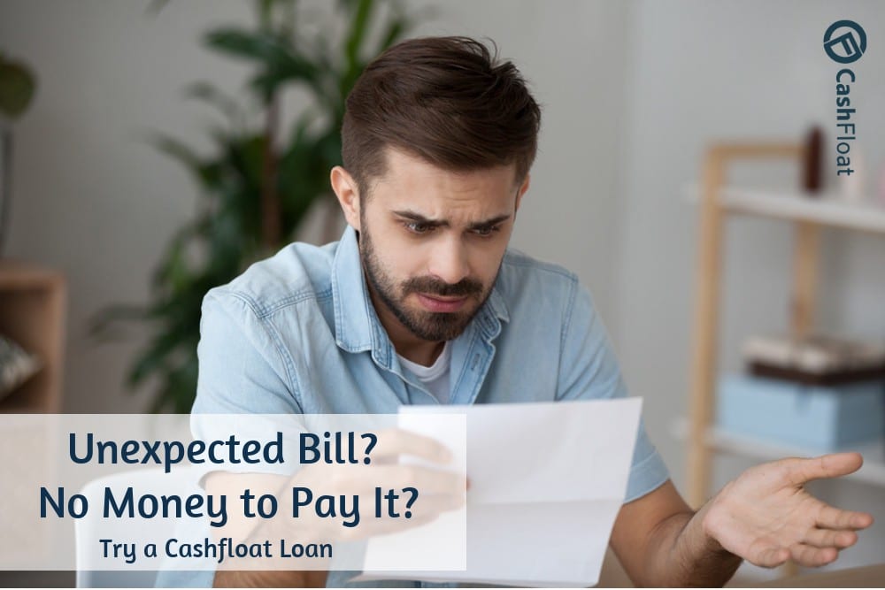 Have an unexpected bill? No money? Try a Cashfloat loan!