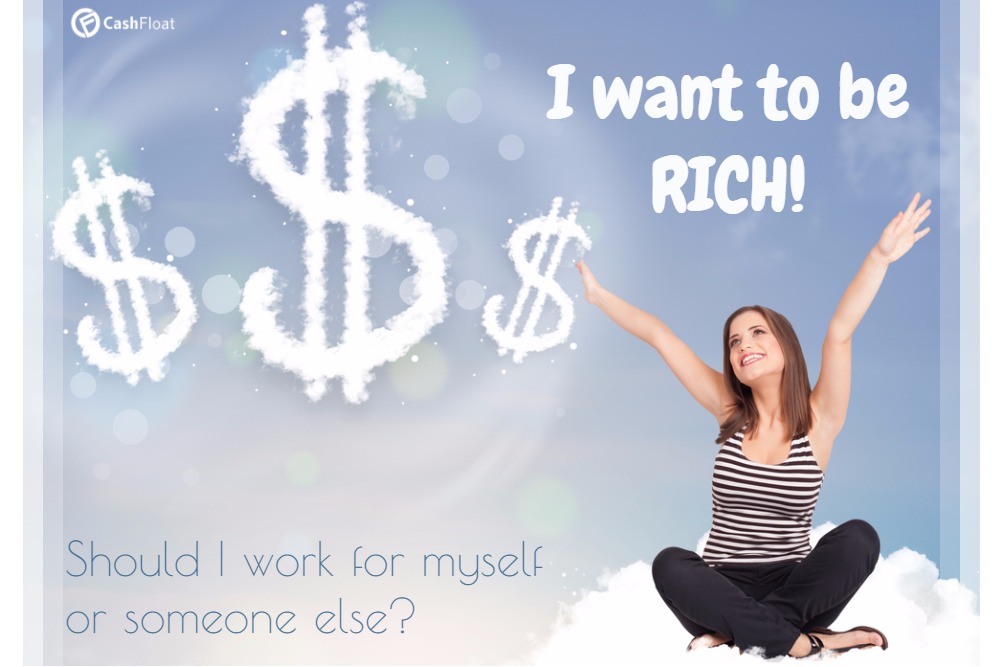 Is employment or self employment to path to riches? Cashfloat