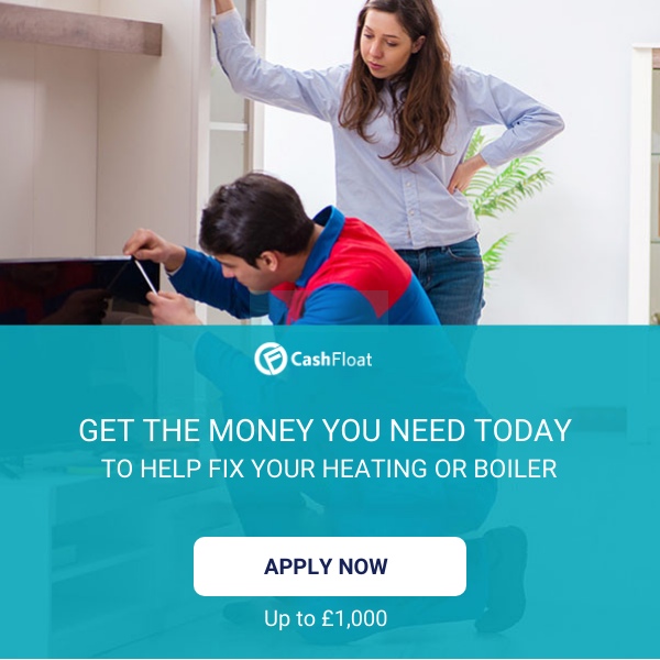 Need some help to repair or replace - apply now with Cashfloat