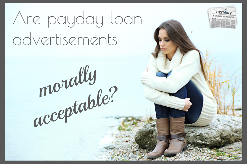 Are payday loan advertisements morally acceptable? Cashfloat