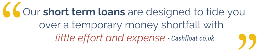 Cashfloat short term loans