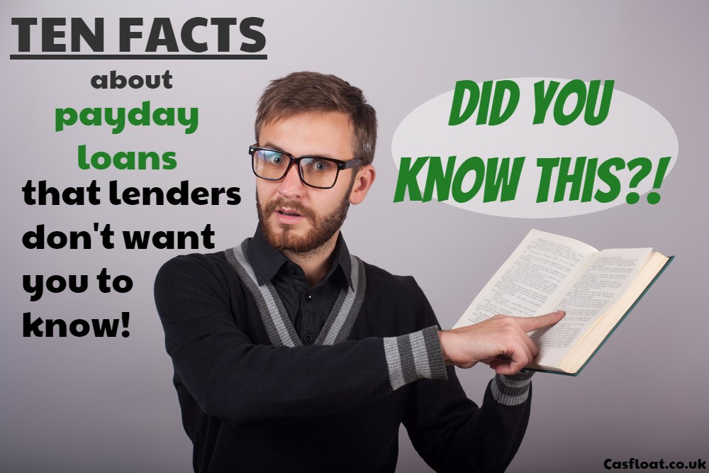 Important payday loan facts - Cashfloat