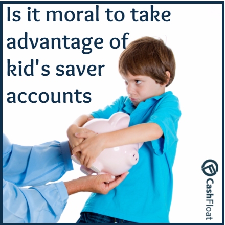 children's savings accounts - cashfloat