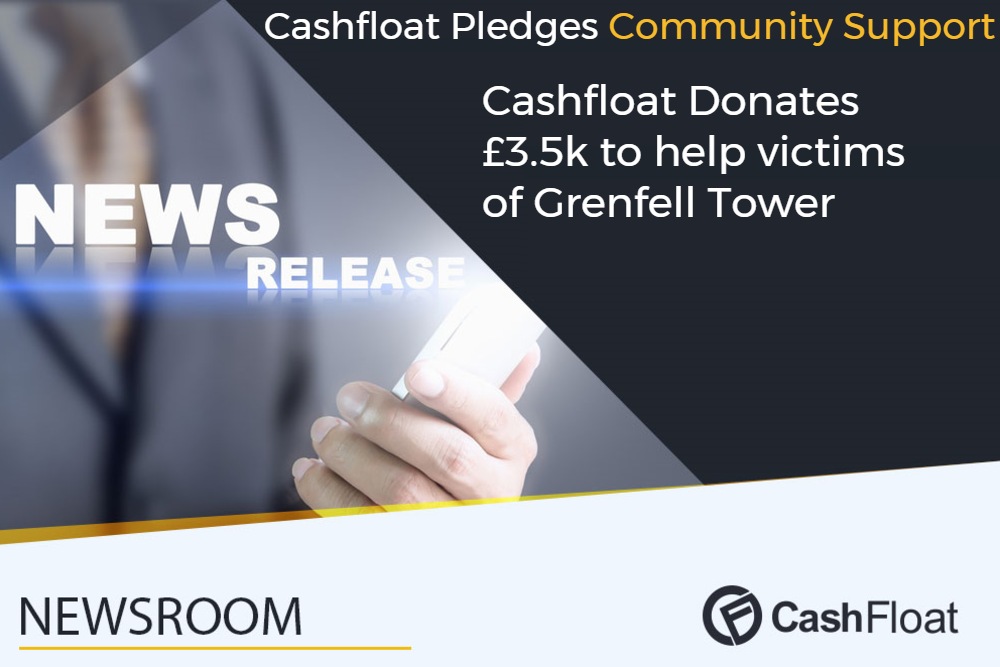 Cashfloat helps grenfell tower victims