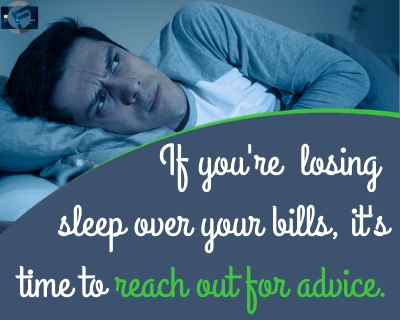 If you're  losing sleep over your bills, get help to manage your debt- Cashfloat