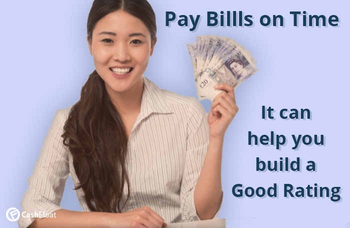 paying bills on time can help you build a good credit rating - Cashfloat