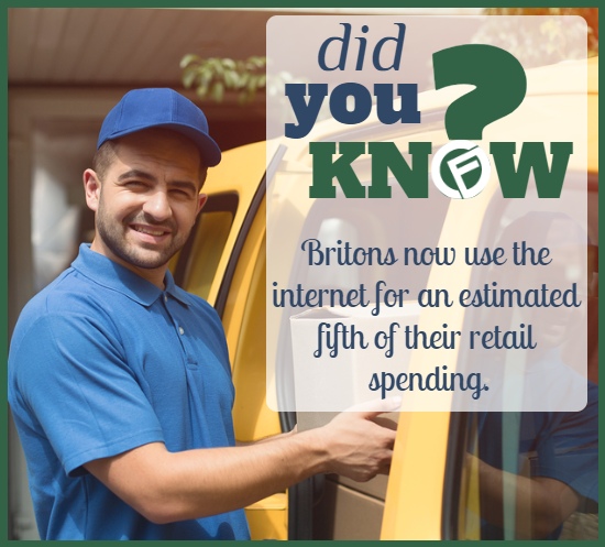 Britons now use the internet for a fifth of their retail spending in department stores - cashfloat