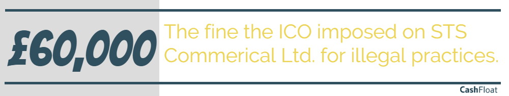 Read from Cashfloat: The ICO fines STS Commerials for unsolicited texts