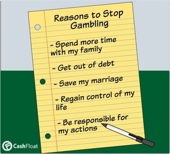 Reasons to stop gambling- Cashfloat