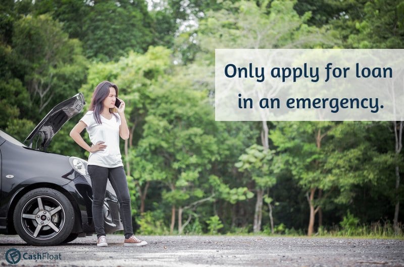 Only apply for loan in an emergency. - loan decline - cashfloat