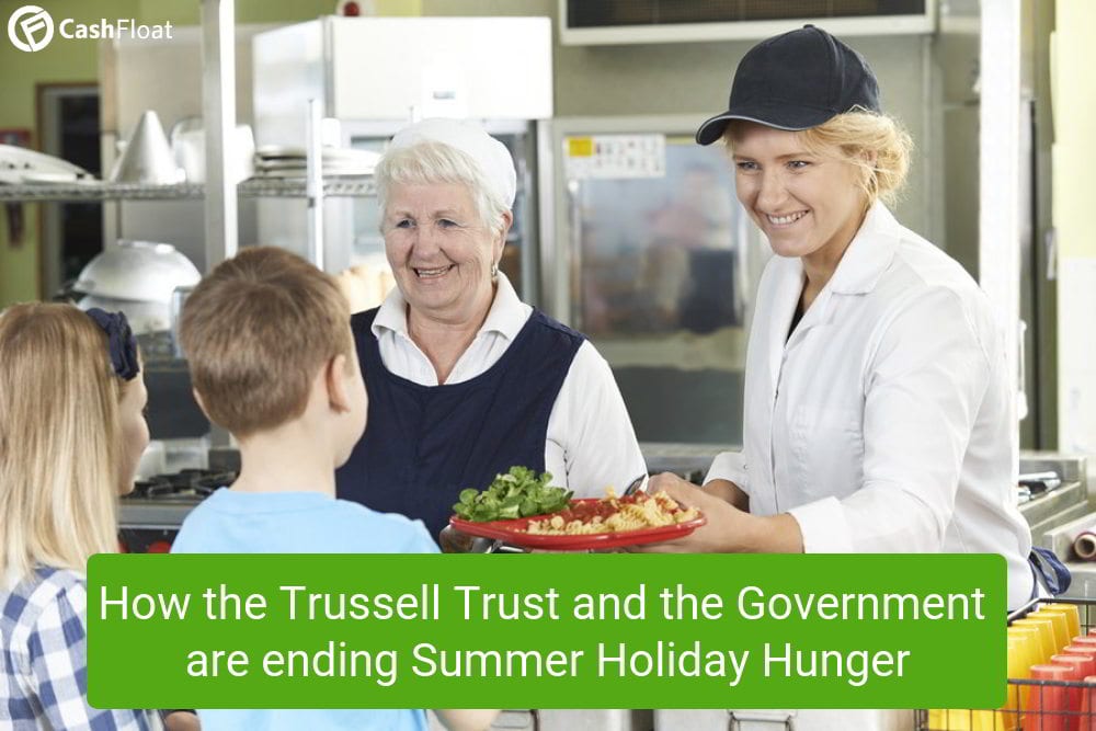children using food bank like trussell trust due to school holiday hunger- cashfloat