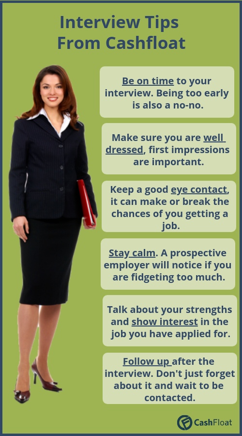 Interview Tips From Cashfloat - Looking for a job