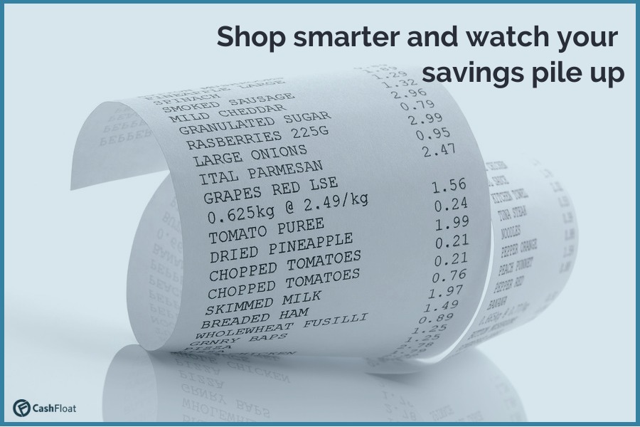 Shop smarter and watch your savings pile up- Cashfloat