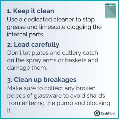 Dishwasher maintenance tips - Cashfloat