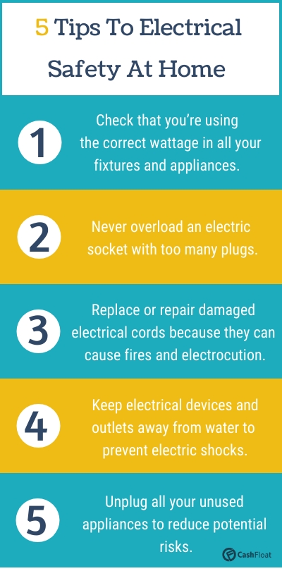 5 Tips To Electrical Safety At Home - Cashfloat