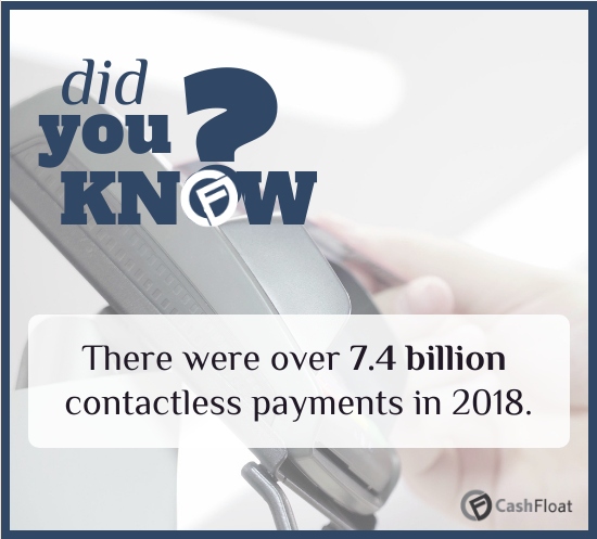 Did you know? There were over 7.4 billion contactless payments in 2018 -  Cashfloat