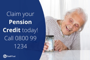 Claim your pension credit today! Call 0800991234- Cashfloat