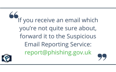 Report suspicious emails to report@phishing.gov.uk- Cashfloat