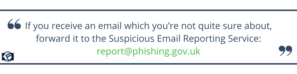 Report suspicious emails to report@phishing.gov.uk- Cashfloat