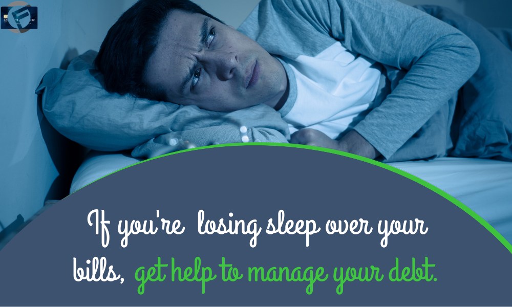 If you're  losing sleep over your bills, get help to manage your debt- Cashfloat