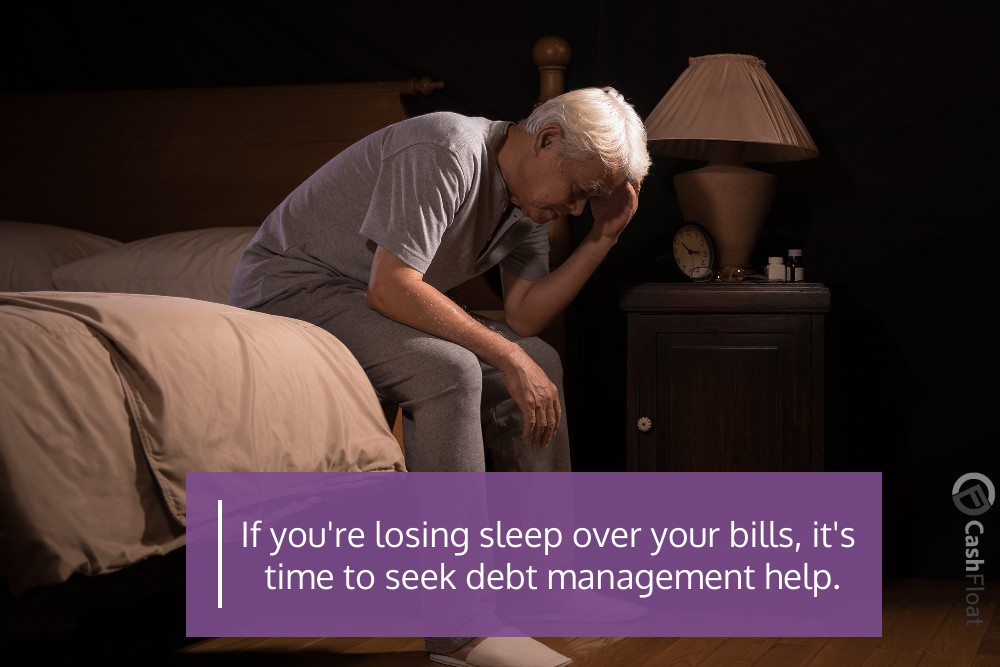 If you're losing sleep over your bills, it's time to seek debt management help- Cashfloat