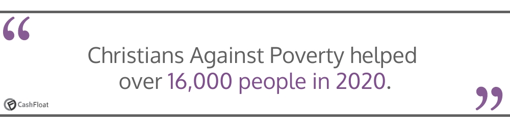 Christians Against Poverty helped  over 16,000 people in 2020- Cashfloat