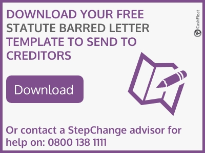 DOWNLOAD YOUR FREE STATUTE BARRED LETTER TEMPLATE TO SEND TO CREDITORS- Cashfloat