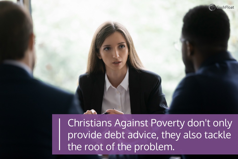 Christians Against Poverty don't only provide debt advice, they also tackle the root of the problem- Cashfloat