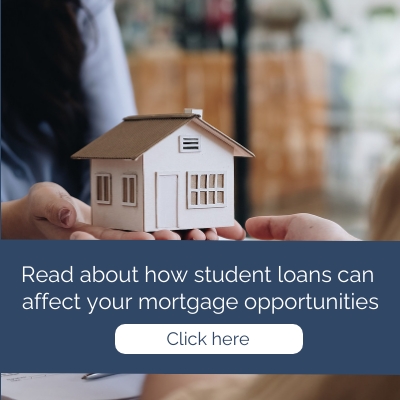 Read about how student loans can affect your mortgage opportunities - click here