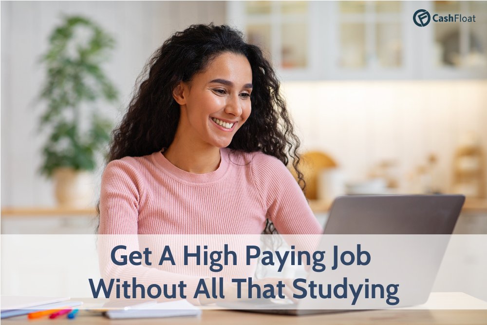 high paying jobs with no education
